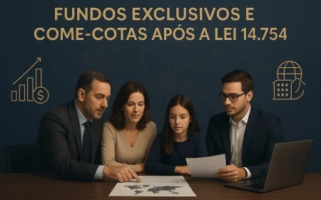 Fundos exclusivos e come-cotas após a Lei 14.754