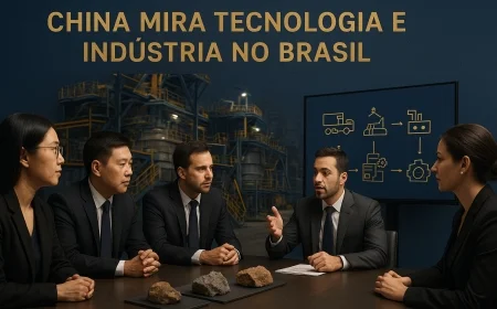 China mira tecnologia e indústria no Brasil