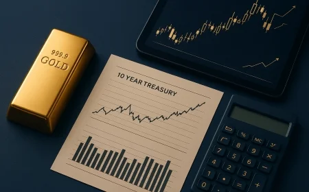 Ouro e Treasuries: como ler a relação