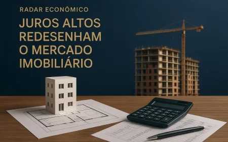 Juros altos redesenham o mercado imobiliário