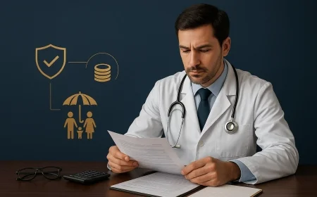 Proteção de renda para médicos liberais