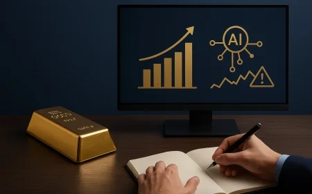 Ouro, IA e risco de crédito: entenda a relação