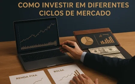 Como investir em diferentes ciclos de mercado