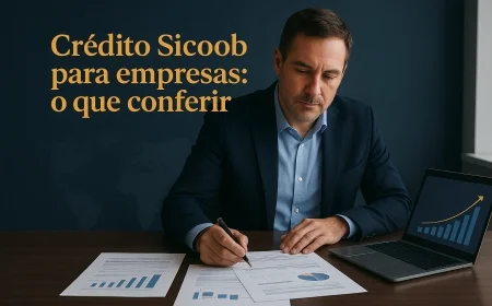 Crédito Sicoob para empresas: o que conferir