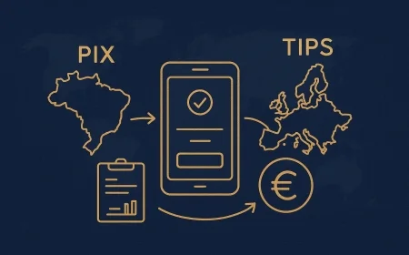Pix e TIPS: pagamentos globais e câmbio