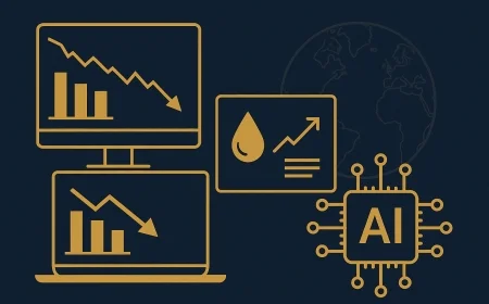 Bolsas asiáticas caem com petróleo e pressão da IA