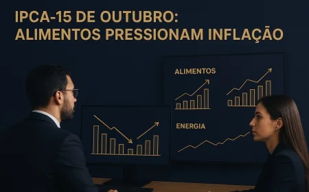IPCA-15 de outubro: alimentos pressionam inflação