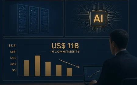 OpenAI: US$ 11 bi em compromissos, não captados