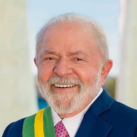 Foto oficial de Lula